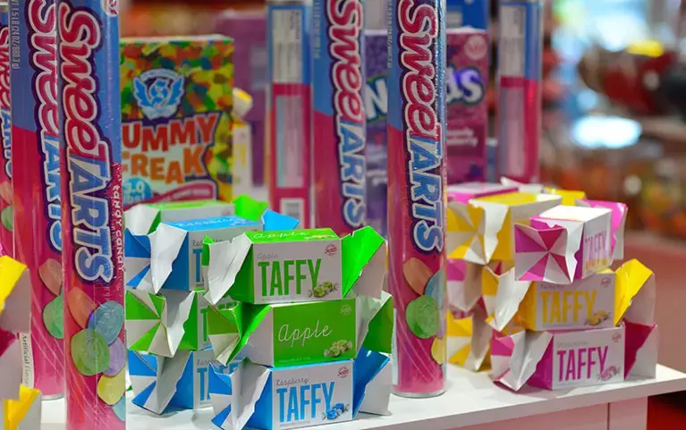 SweetTarts and taffy