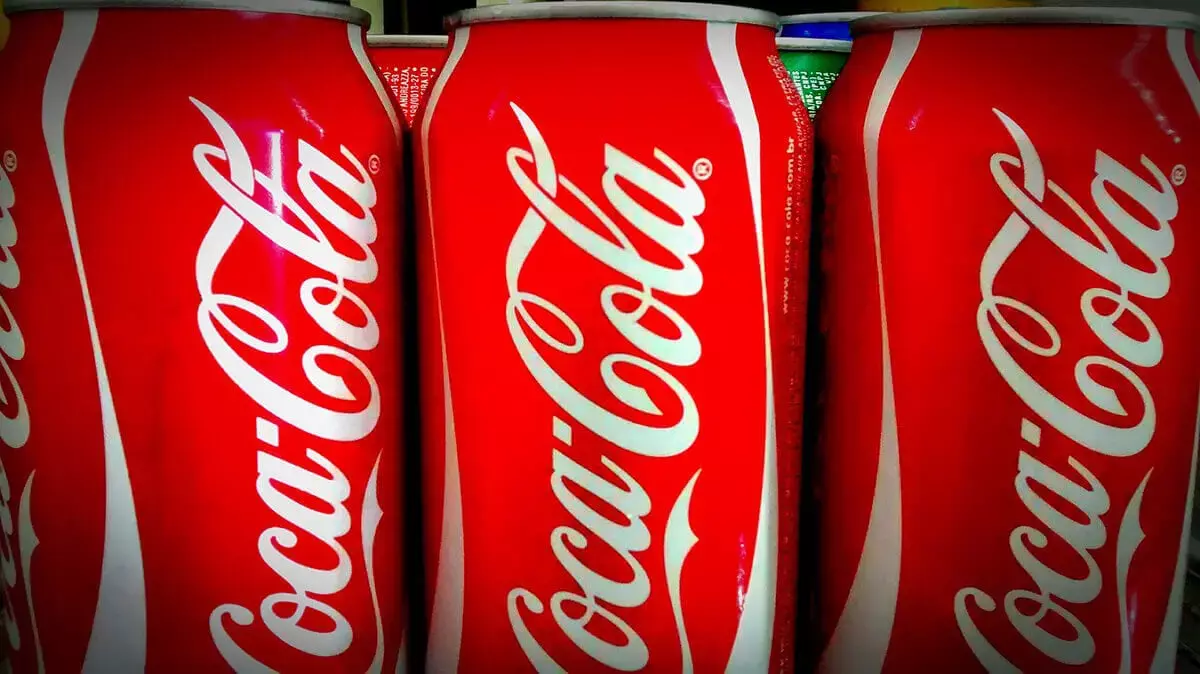 cans of Coca-Cola