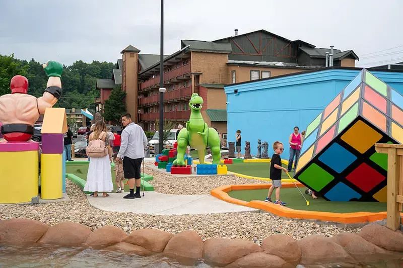 Toy Box Mini Golf course