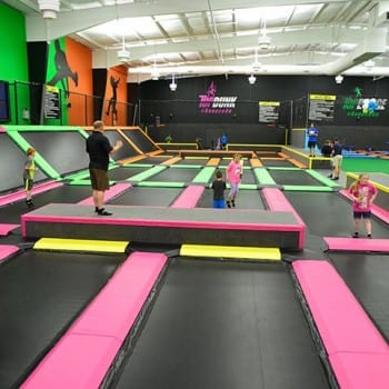 Trampoline Park At Topjump Trampoline Extreme Arena